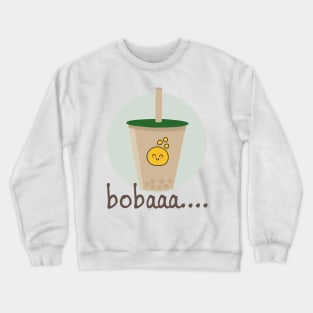 Boba bubbles tea Crewneck Sweatshirt